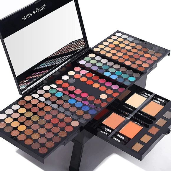MISS ROSE M 190 Colors CosmeticKit Combination,Professional Makeup Palette Set